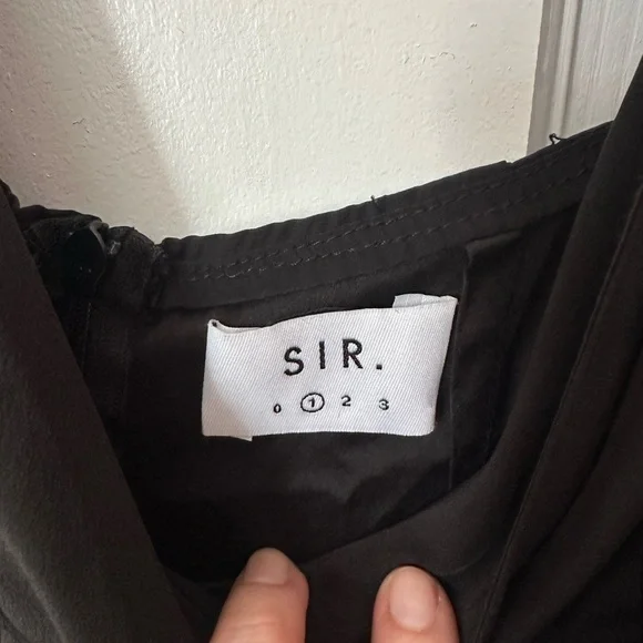 Sir, the label Olli jumpsuit 100% Silk S - Picture 6 of 9